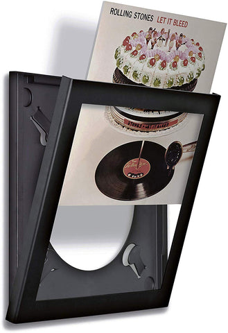 Art Vinyl Play & Display Record Frame (Black)