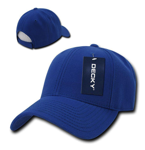 Lot of 6 Blank Flat Bill Snapback Caps Hats Solid Two Tone DECKY Wholesale Bulk
