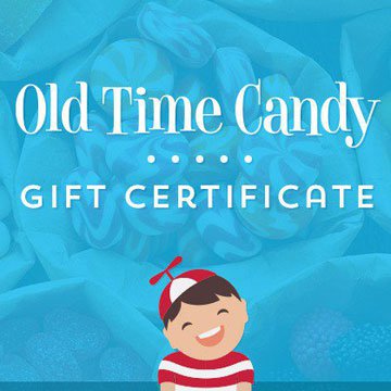 candy gift certificates