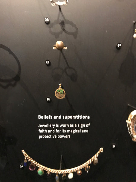 v&A liwu jewellery visit beliefs and protection history of jewellery 