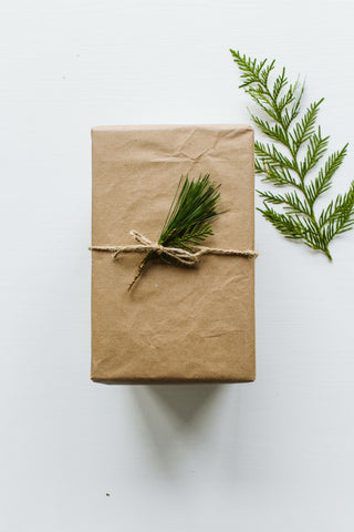 Kraft paper gift wrap