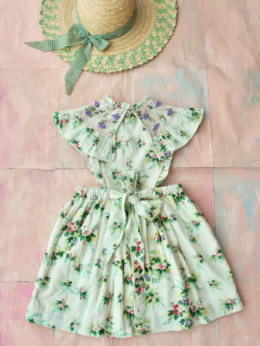 Apron Dress - Tropical Print – Sage Kids