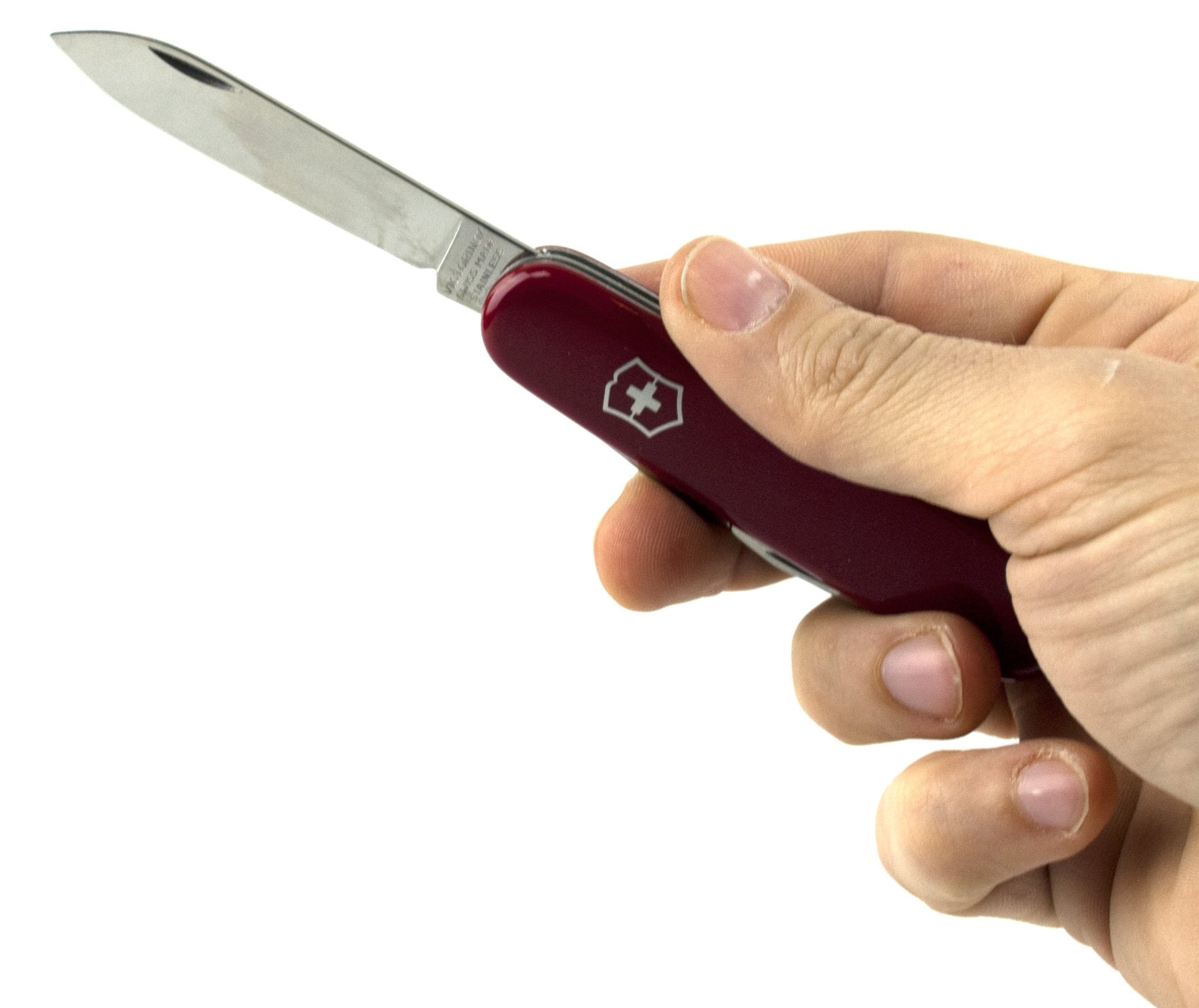 victorinox tinker swiss army knife (red)