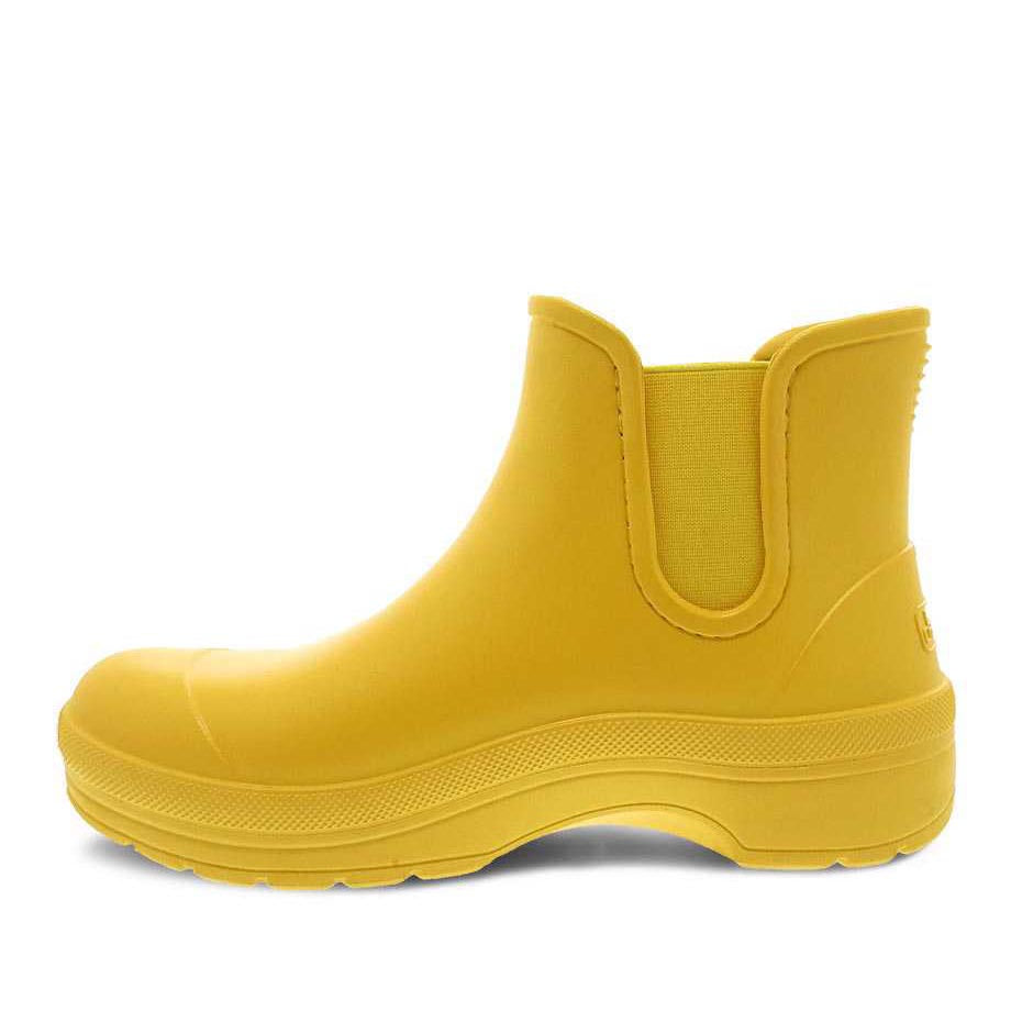 kaustisk Regnbue forklædt Dansko Karmel Boot - Yellow | Comfortable Shoes – Pedestrian Shops