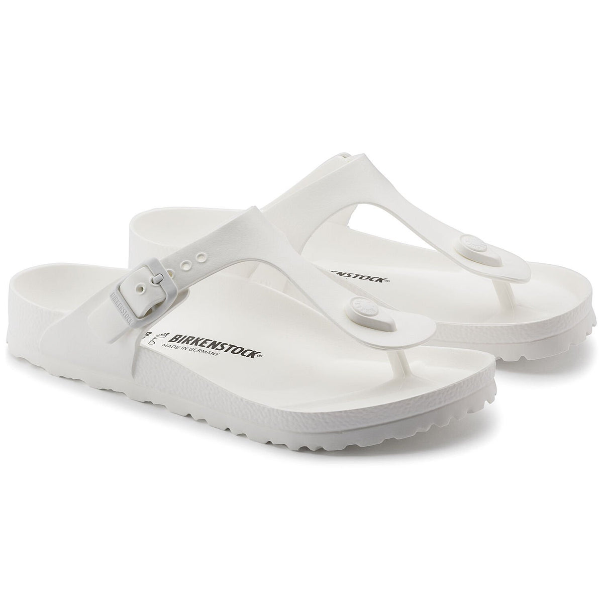 birkenstock gizeh white