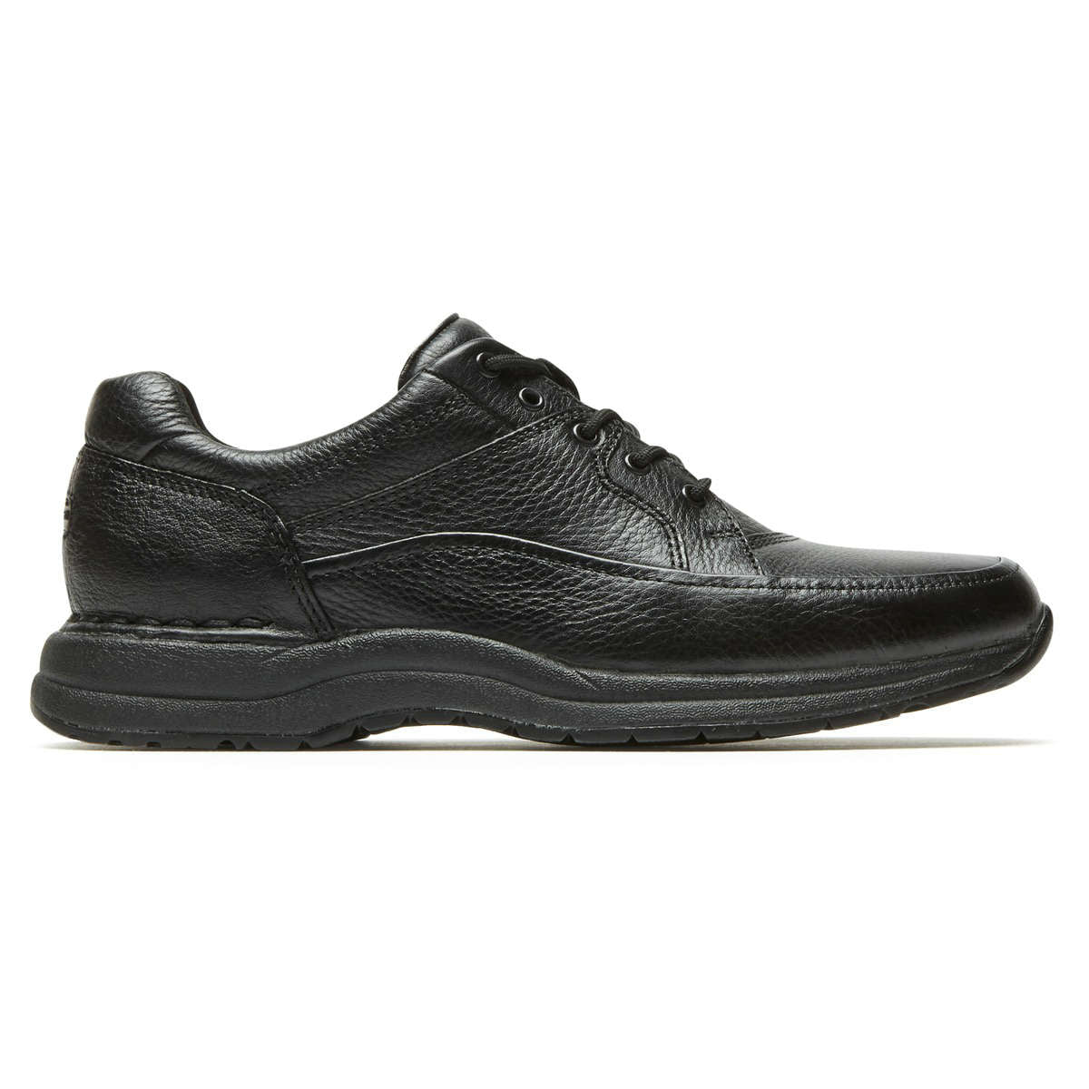rockport black walking shoes