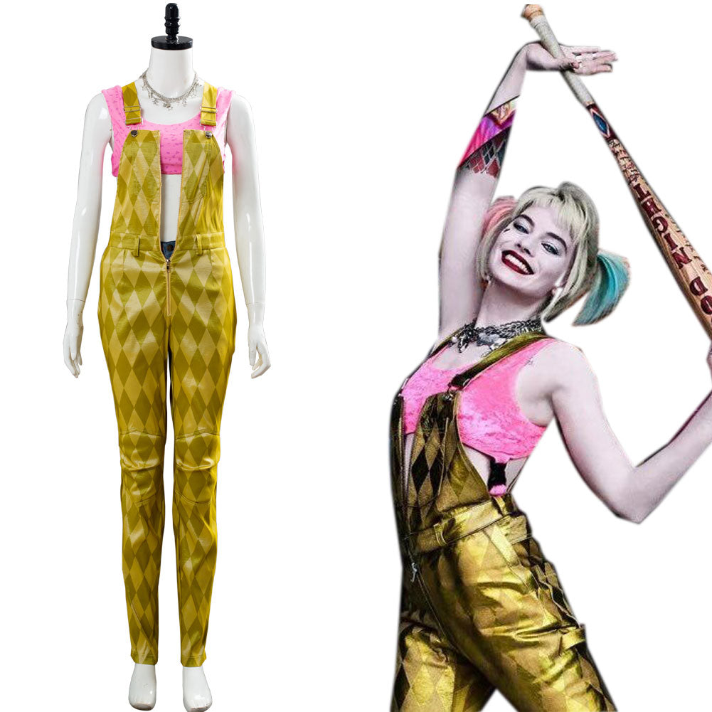 Details about   Birds of Prey:the Fantabulous Emancipation of One Harley Quinn Cosplay Costume 