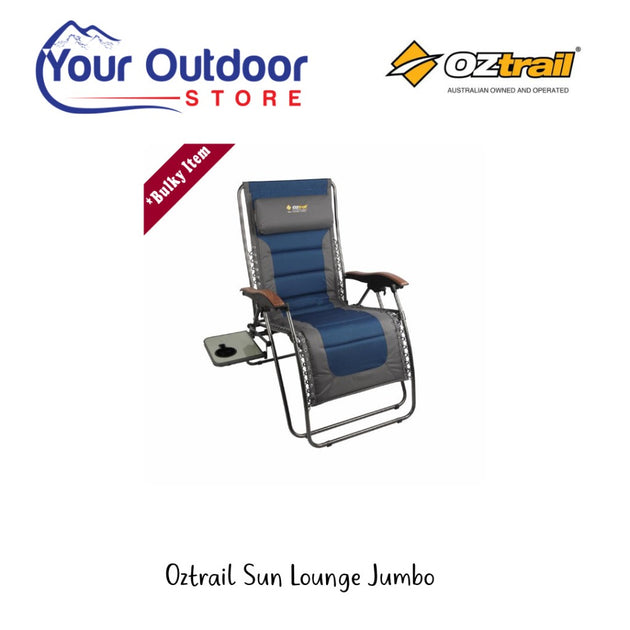 oztrail sun lounge jumbo