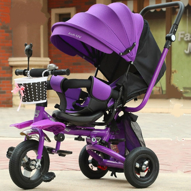 lightweight folding tricycle