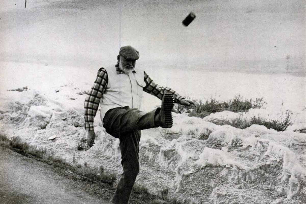 Hemingway Kicking the Can