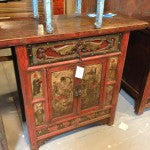 Shaanxi Antique Painted Cabinet