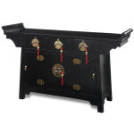 Altar Cabinet, Black Lacquer