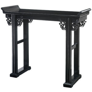 Altar Table, Black Lacquer