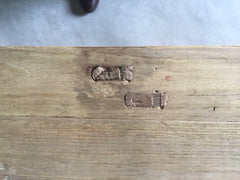 Chinese table tenon joints