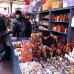 Chinese chop stall at Panjiayuan