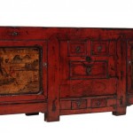 Gansu Painted Cabinet