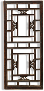 Chinese window panel