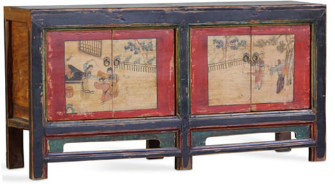 Gansu antique grain cabinet