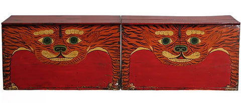 Chinese Tiger Chests