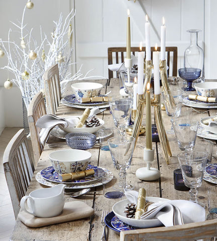 rustic table set