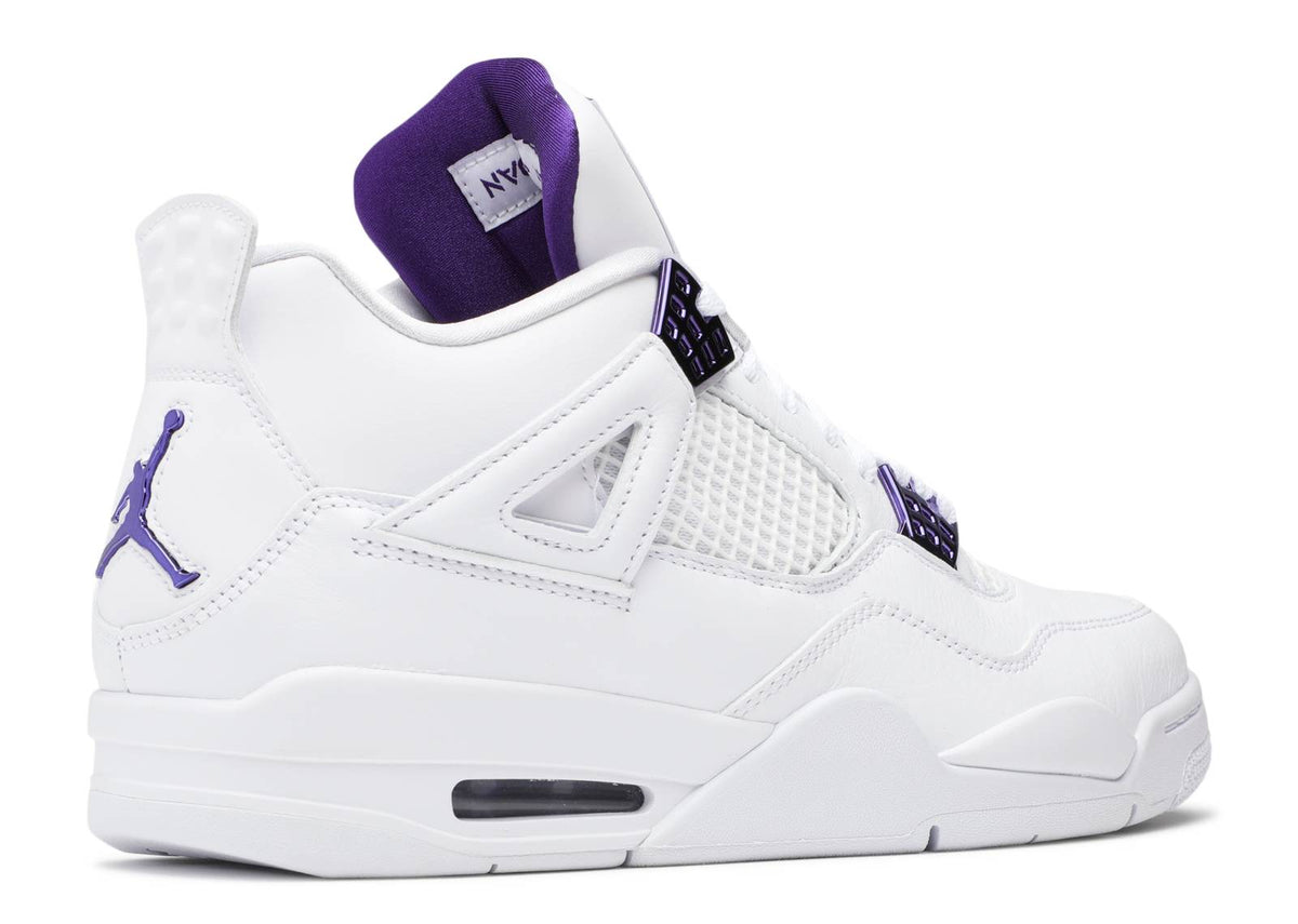 court purple air jordan 4