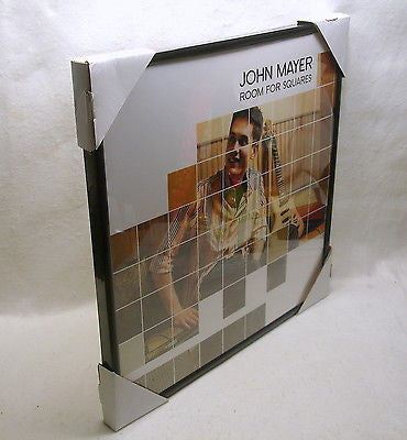 John Mayer Framed Album Cover Room For Squares 2001