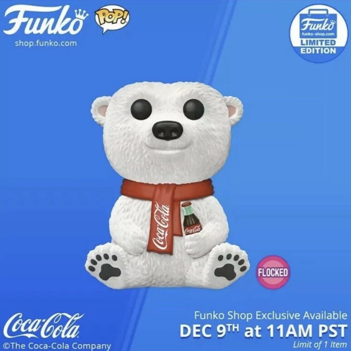 coca cola bear funko pop