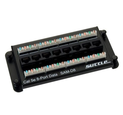 8 port patch panel