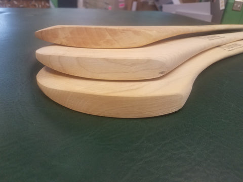 Relative thickness of each hurley cut