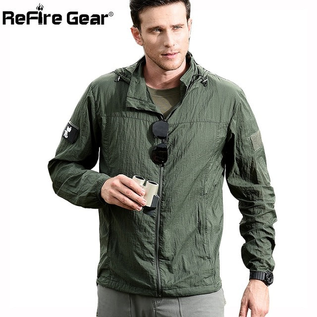 summer rain jacket mens