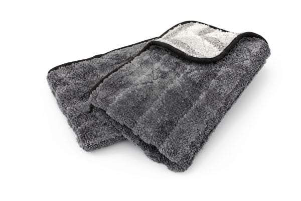 Grey The Gauntlet Microfiber Wheel Towel 12in x 12in 3-Pack The Rag Company 