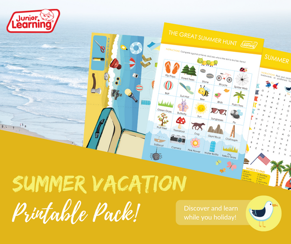 Summer Vacation Printables Promo