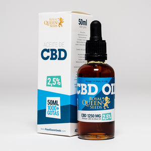 CBD Oil 50ml 1250mg, 2000mg - Royal Queen Seeds