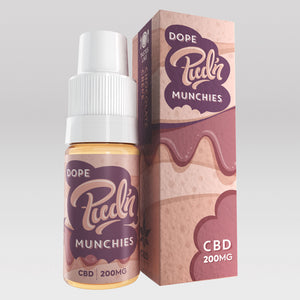 CBD Vape Oil UK 10ml 200mg Dope - Pud'n Munchies CBD