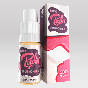 CBD Vape Oil UK 10ml 200mg Boss - Pud'n Munchies CBD