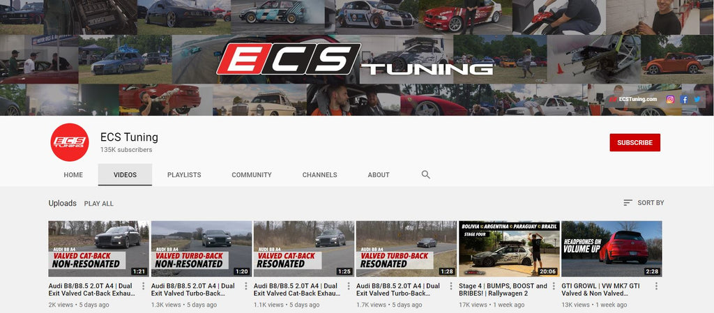 ECS Tuning YouTube