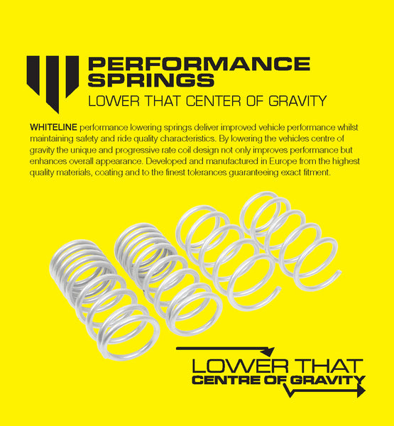 Performance Lowering Springs Suspension Tuning Guide