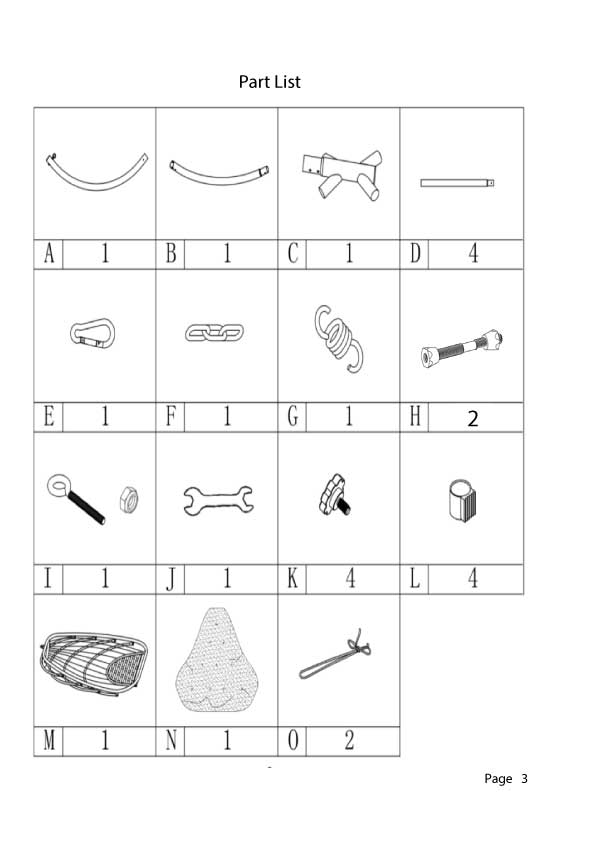 swingasan stand parts