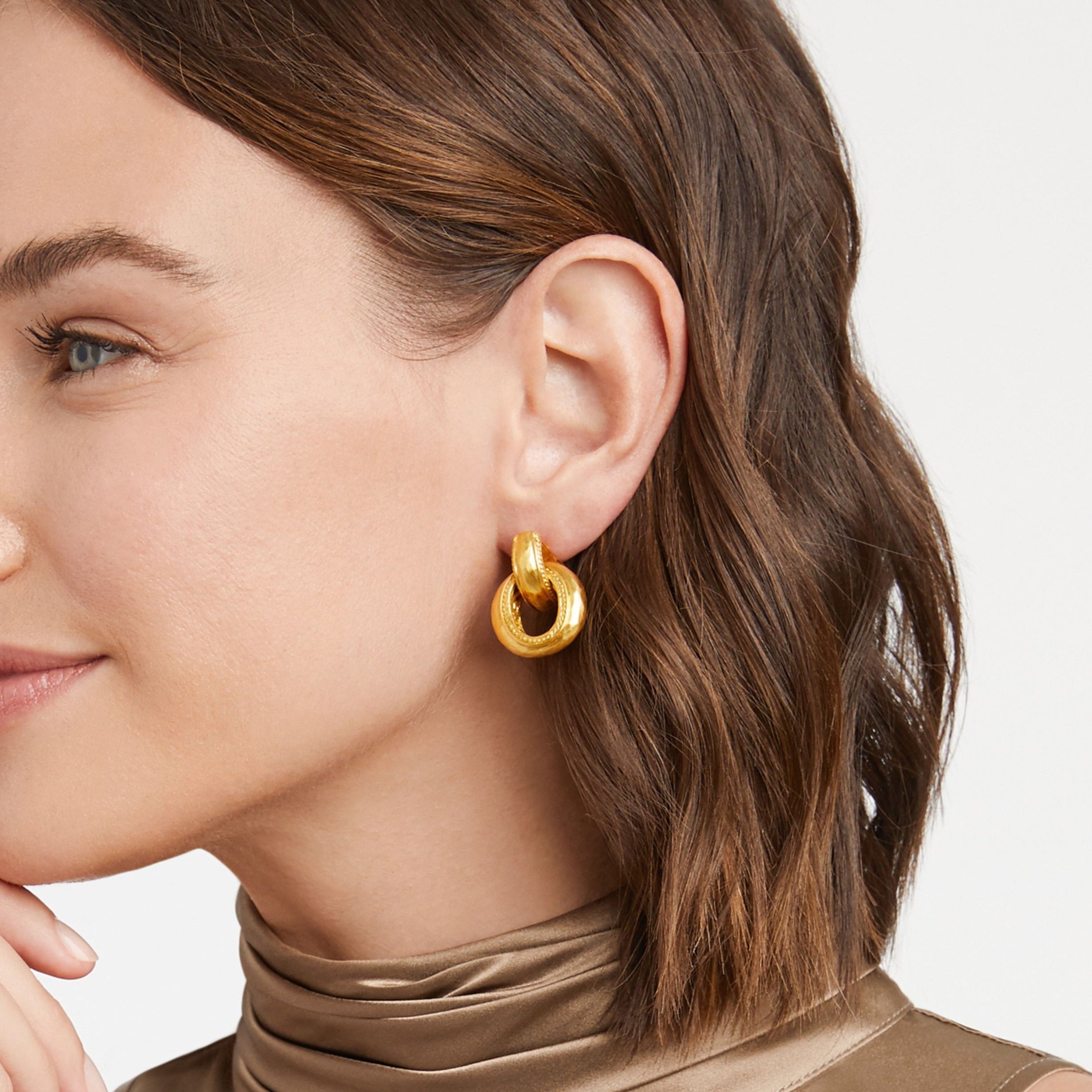 Cannes Doorknocker Earrings | Julie Vos