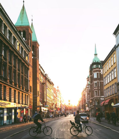 Norrebro Copenhagen Biking Bike City Kopenhagen