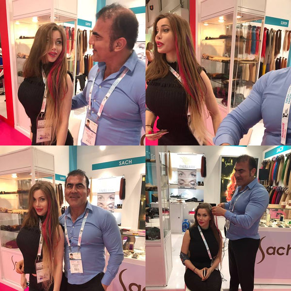 Sach Hair at Dubai Beautyworld Middle East Exhibition 2018