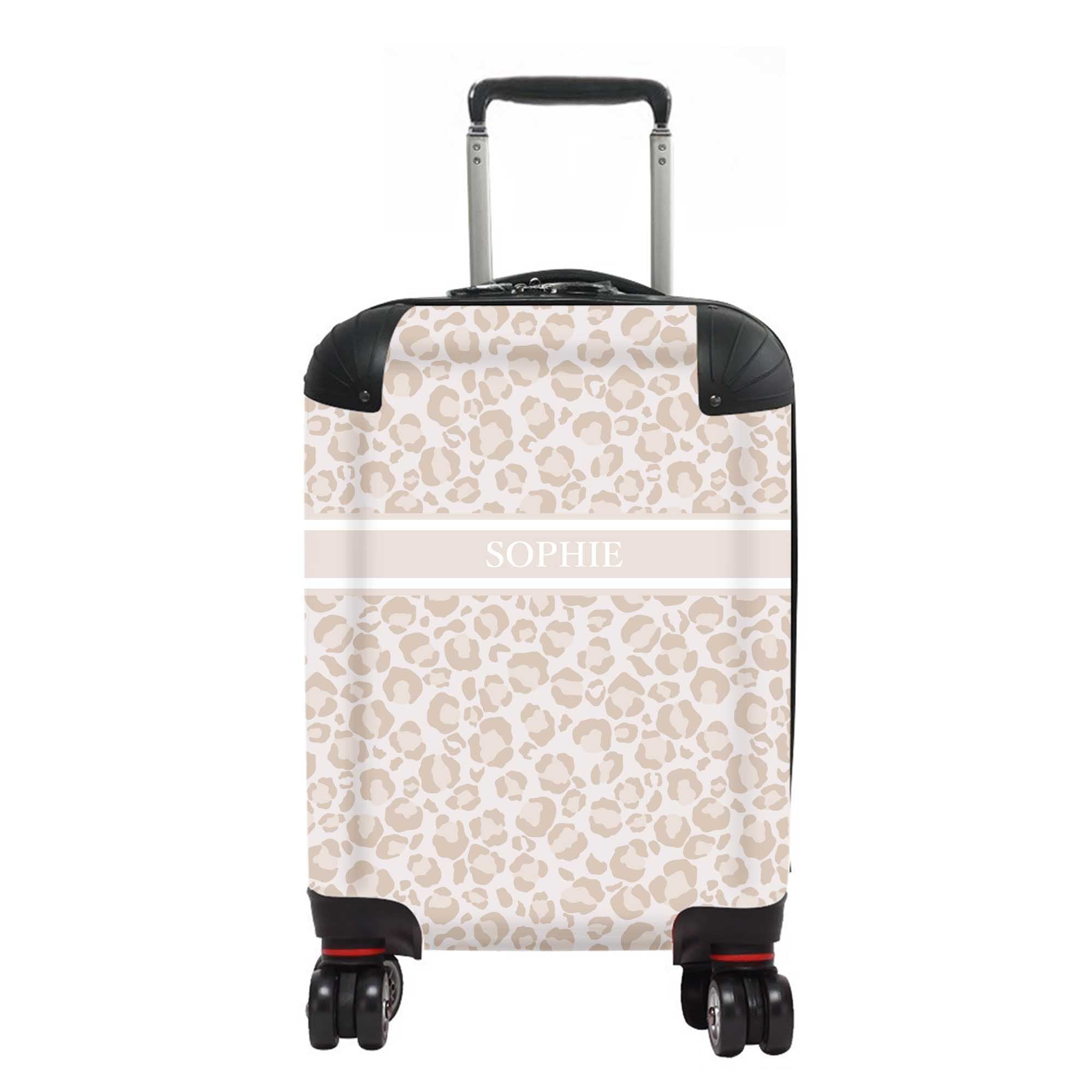 juicy couture leopard luggage