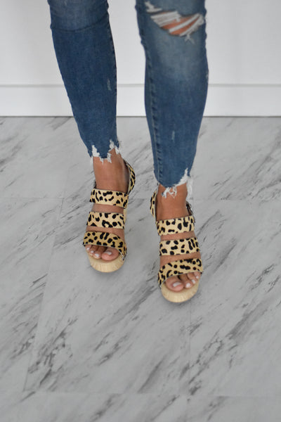 cheetah heels