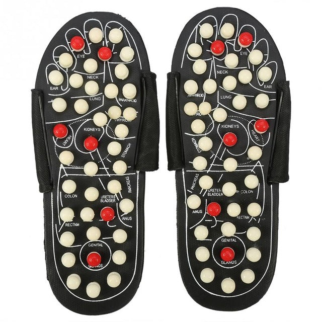 acupuncture massage slippers
