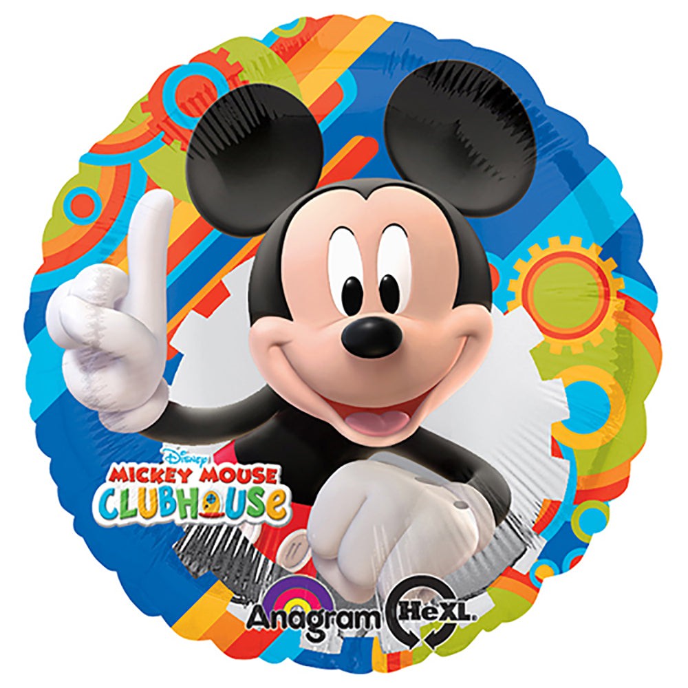 hoekpunt thee schaal 18 inch Anagram Mickey Mouse Clubhouse Foil Balloon - 20000