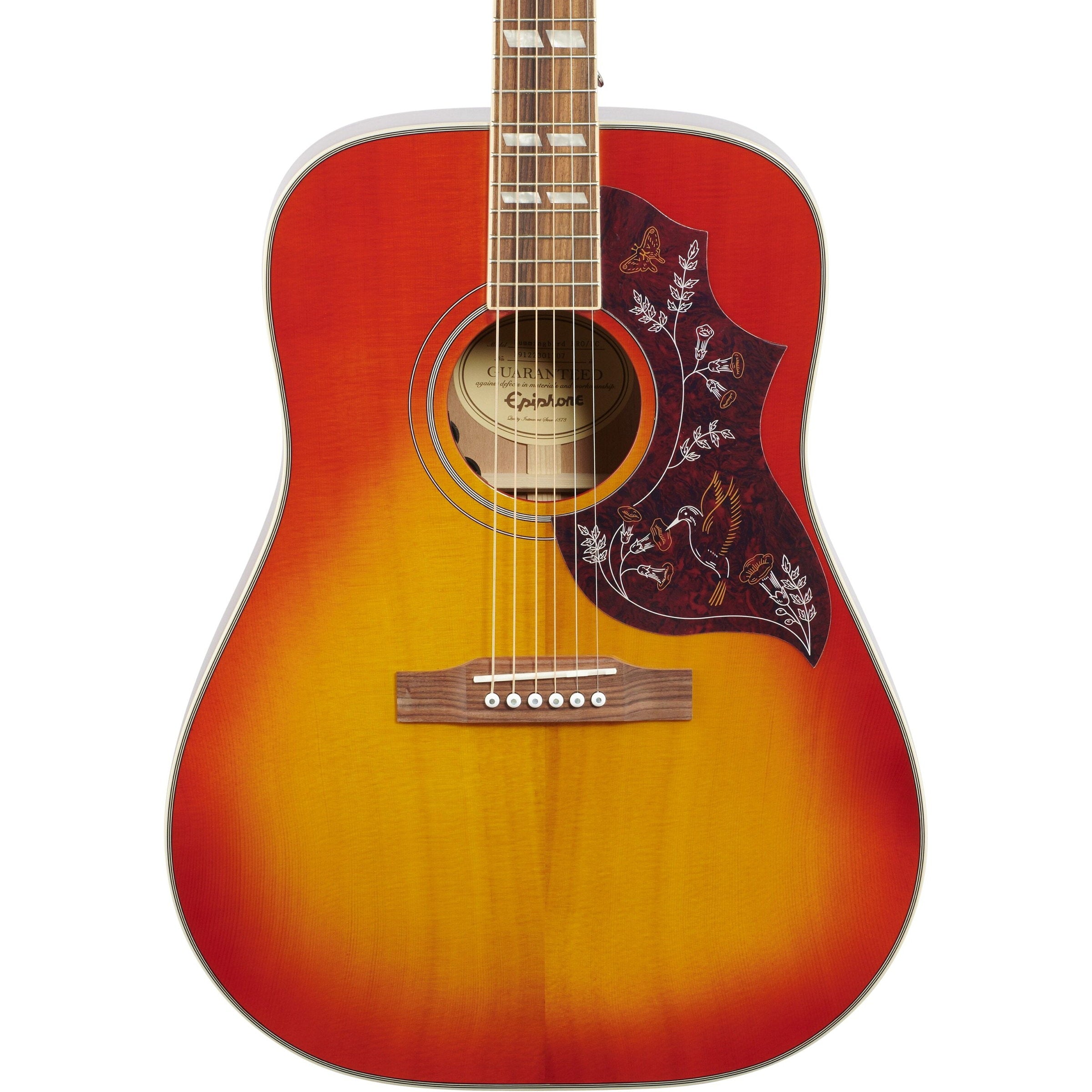 Epiphone Hummingbird PRO Acoustic-Electric Guitar - Faded Cherry