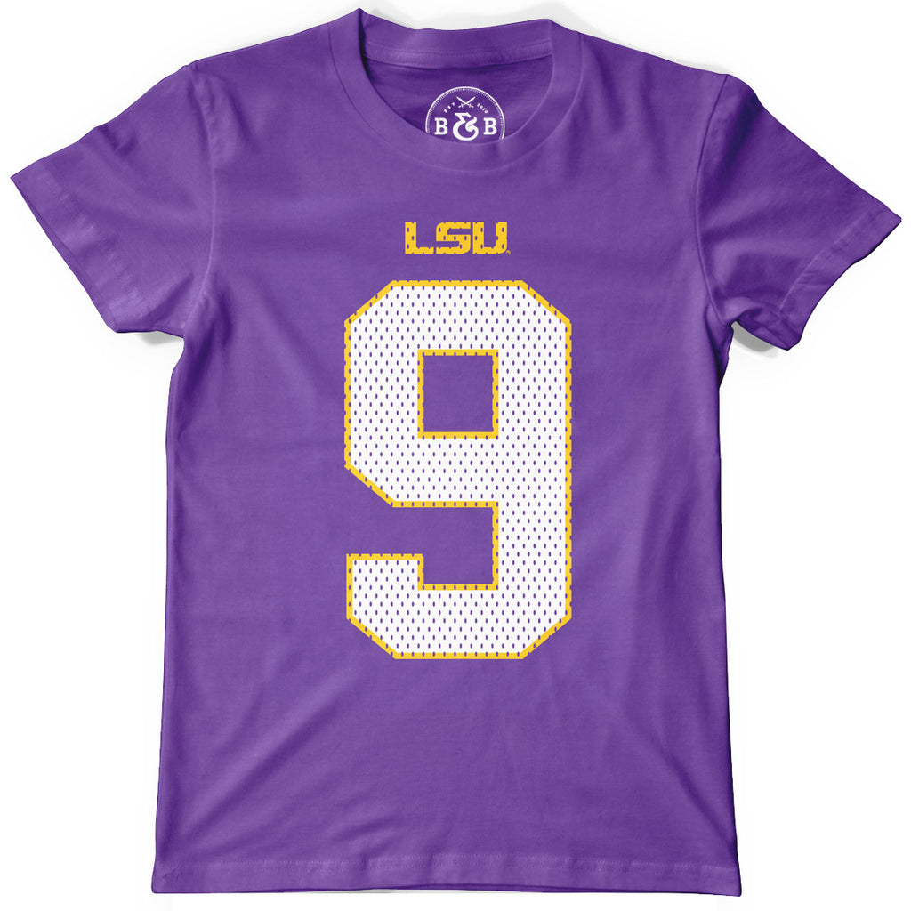 lsu jersey 9 burreaux