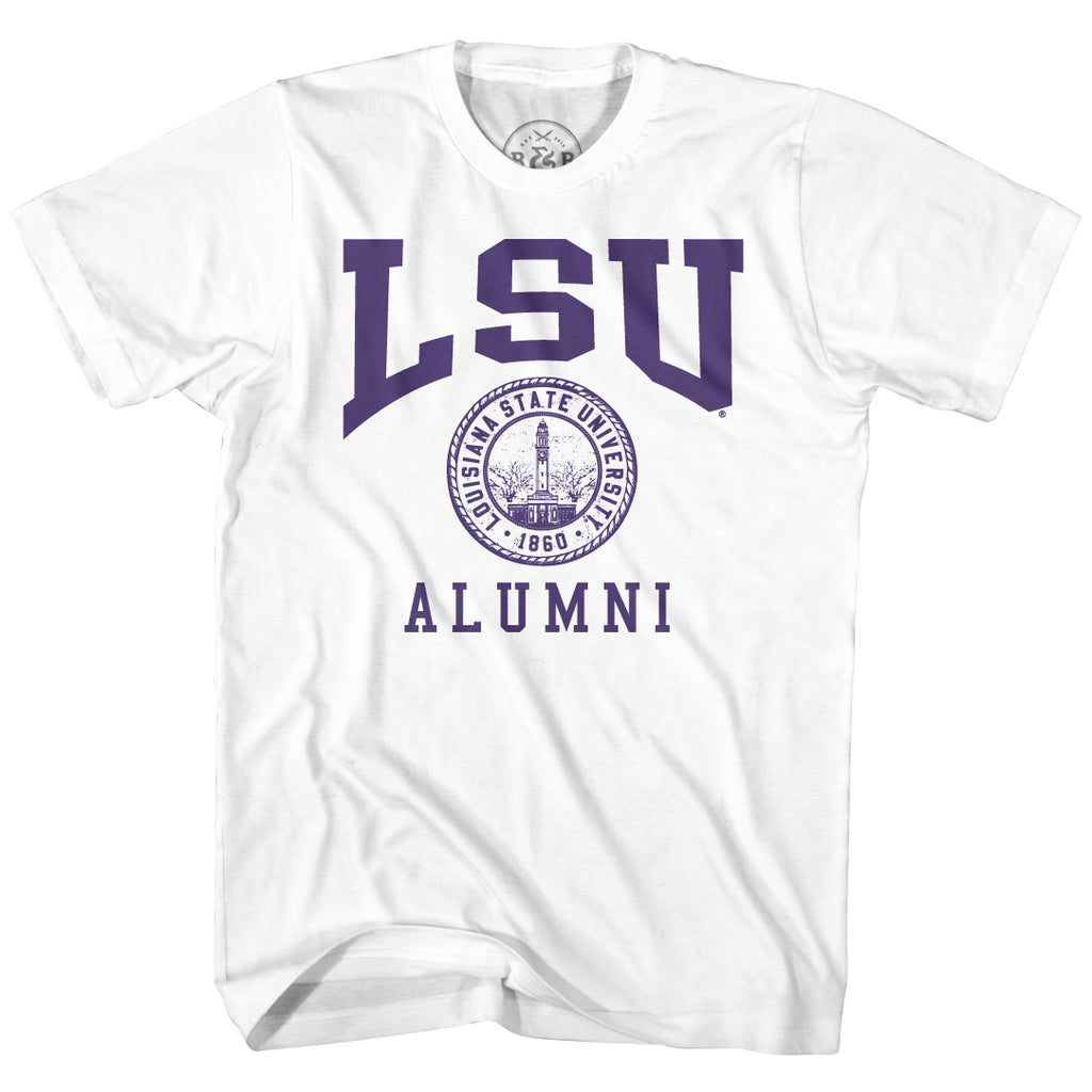 lsu white t shirt