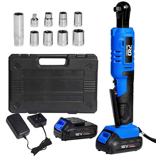 Cordless Ratchet Wrench package contents