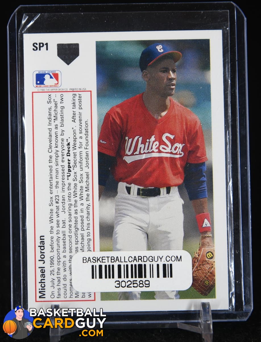 1991 upper deck michael jordan baseball card